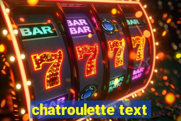 chatroulette text